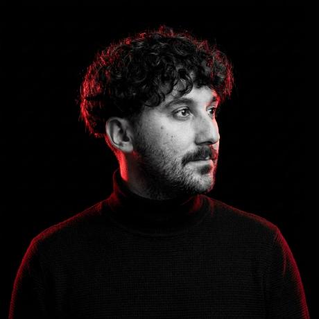 A portrait of Diego Peralta